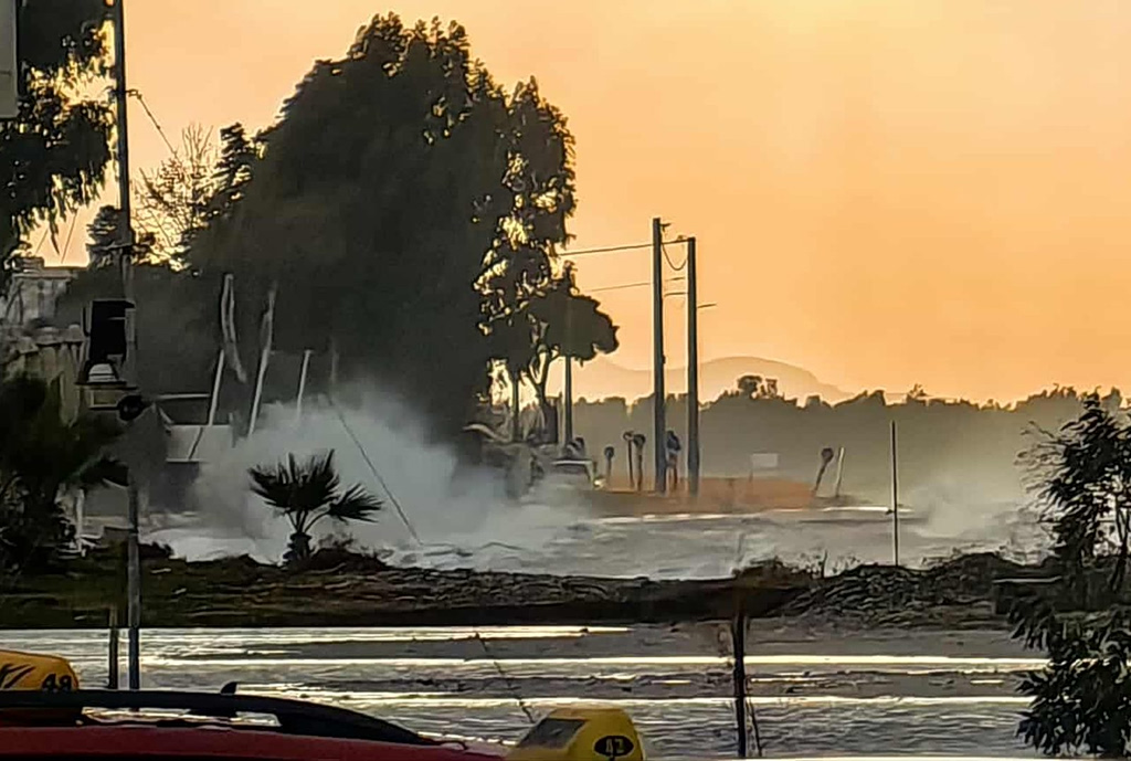 Stormy Weather Hits Greece as Flood Risk Rises in Athens