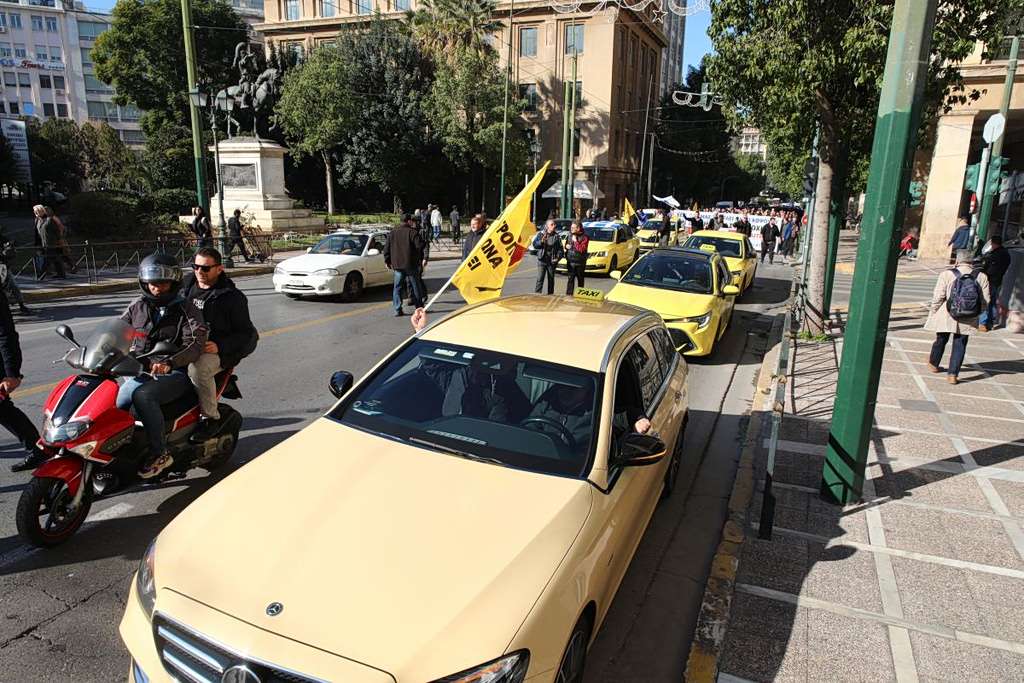 Taxi Strikes Hit Greece on Tuesday and Wednesday