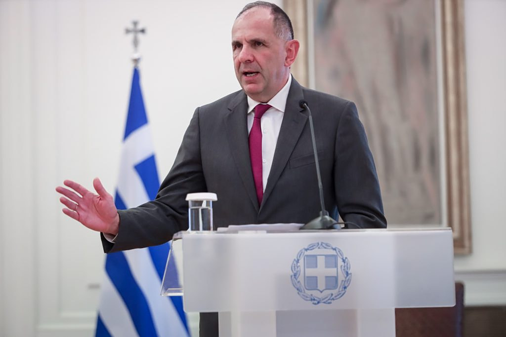 Greece’s Foreign Minister Sets Stance on Security, Turkey, Law