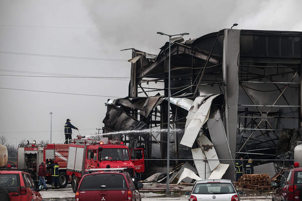 Fifth Victim Found After Deadly Trikala Biscuit Factory Blast