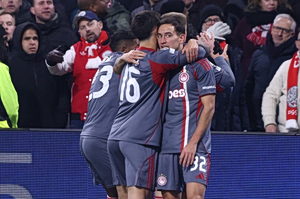 Ajax-Olympiacos 1-2: Huge CL Qualification in Amsterdam