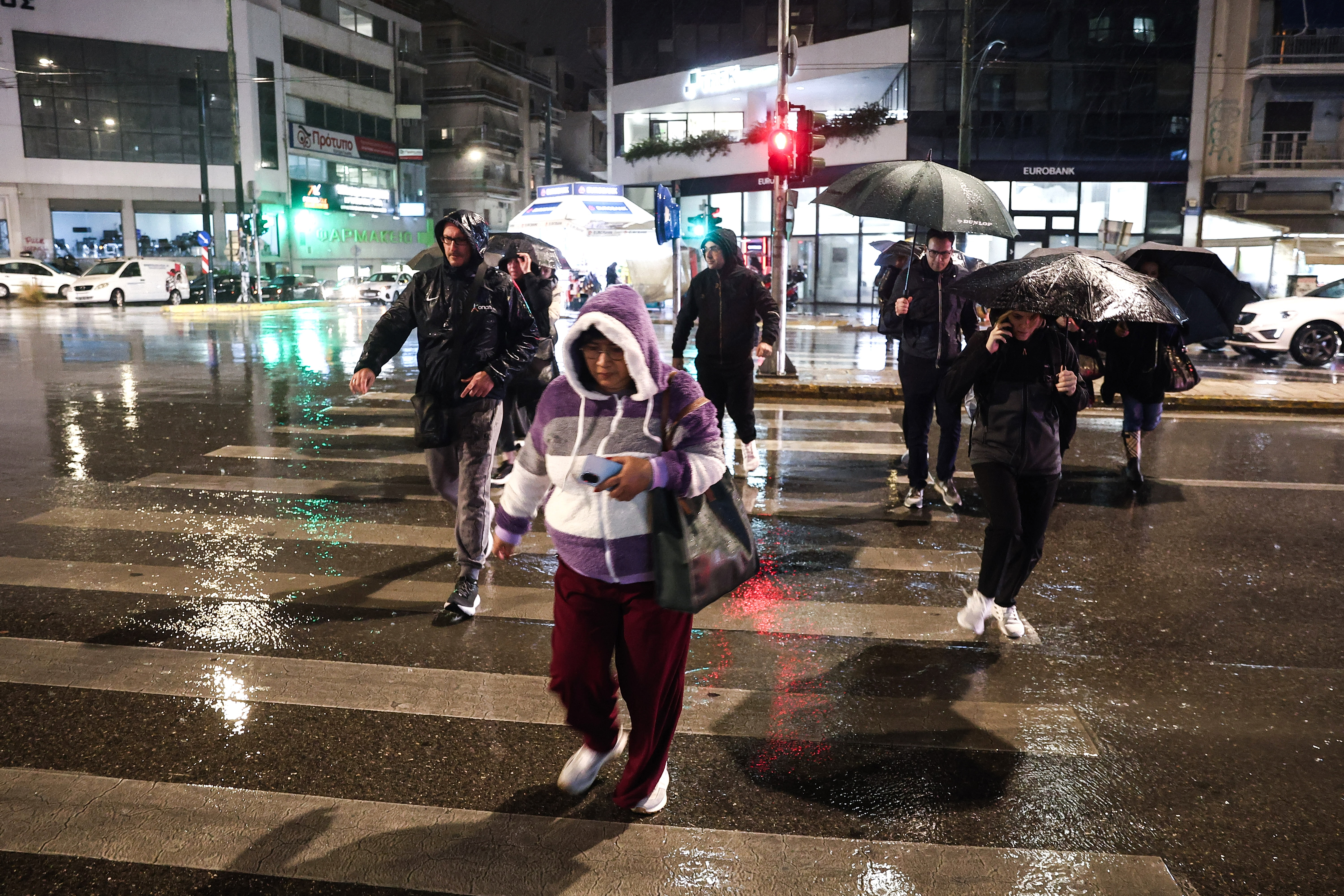 Heavy Rain Ahead as Storm Kristin Nears Greece