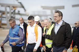 Mitsotakis Inspects New Heraklion Airport Site