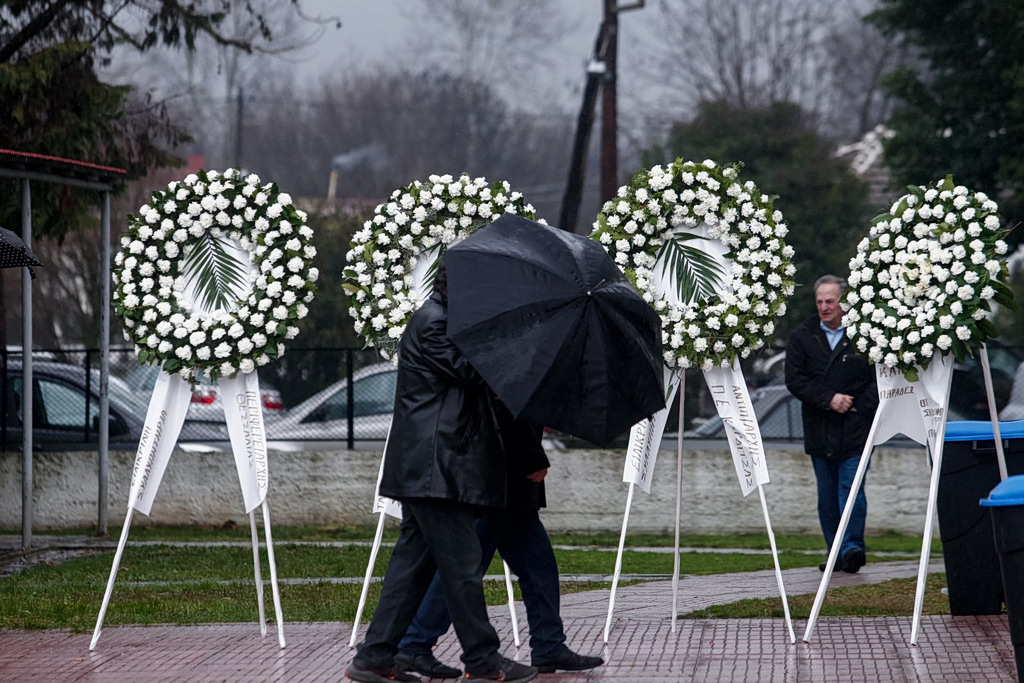 Grief and Anger at Funerals After Deadly Factory Blast in Greece