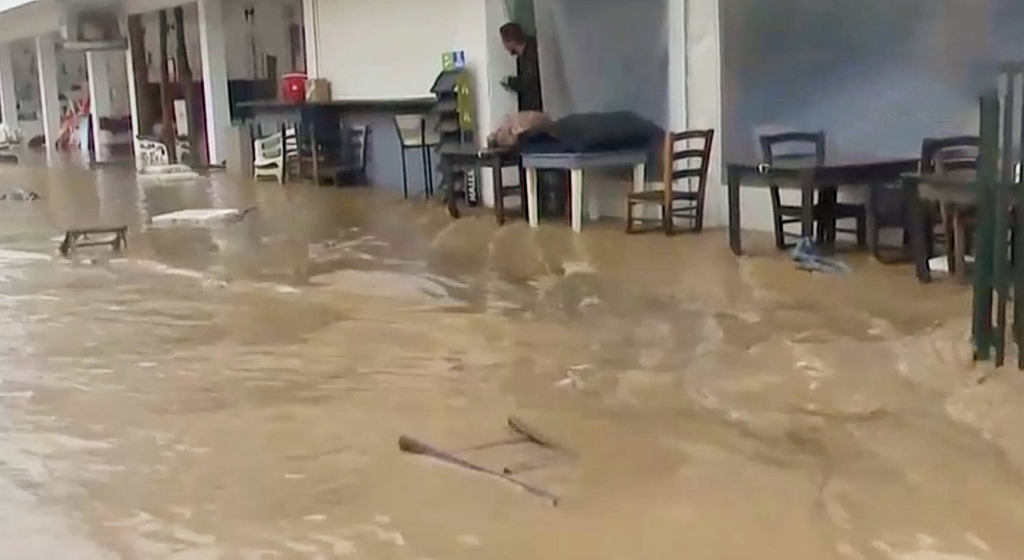 extreme weather greece