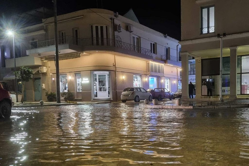 Floods, Power Outages on Greek Islands as Storms Rage On