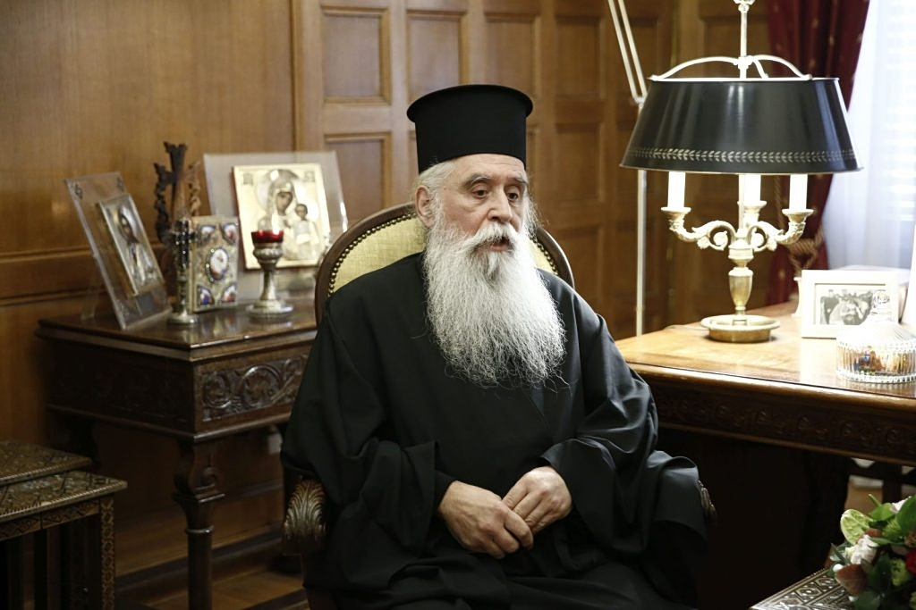 Archbishop Symeon of Sinai Confident Monastery Will Overcome Latest Tribulation
