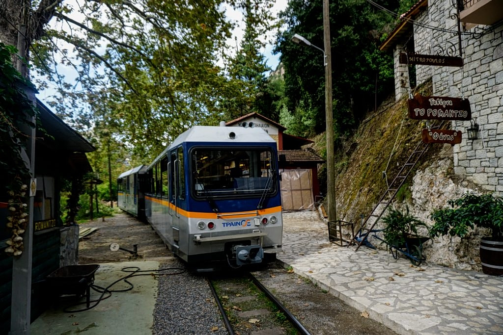 Rack Rail Train on Historic Kalavryta Line Again Breaks Down