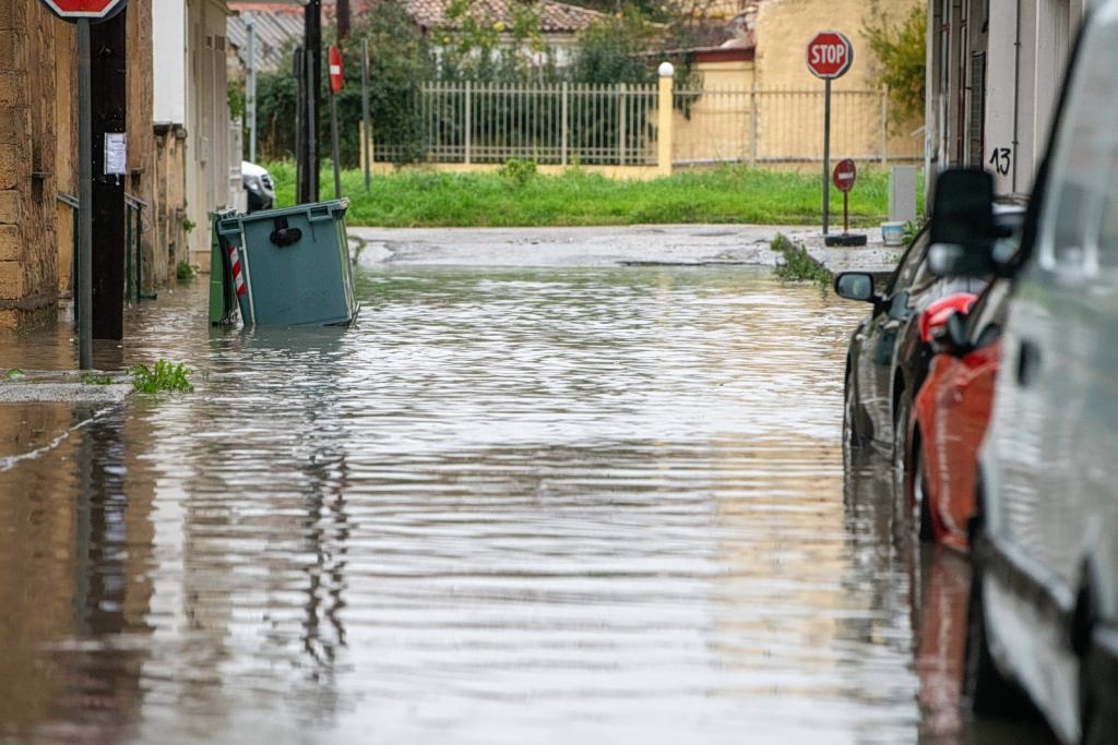 Storm Triggers Floods and Landslides in Crete, Chios
