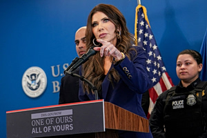 A Pilot Fired Over Kristi Noem’s Missing Blanket and the Constant Chaos Inside DHS