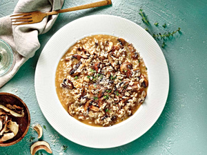 Velvety Mushroom Risotto