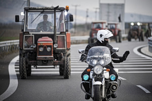 Greek Farmers Descend on Athens, Traffic Diversions in Place