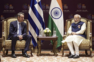 Mitsotakis’s Passage to India: International AI Con’f Front-and-Centre