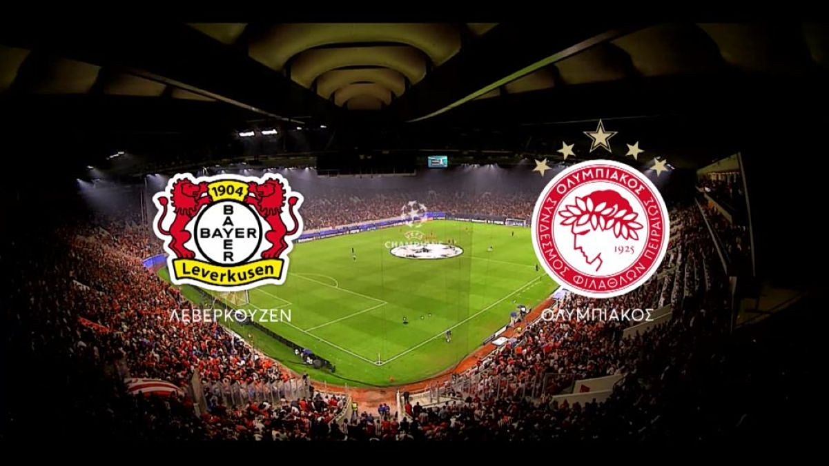 MEGA Airs Olympiacos’ Do-or-Die Clash in Leverkusen Live
