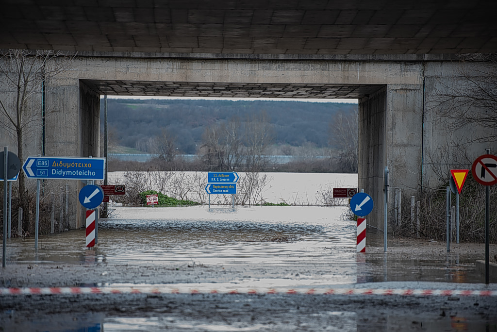 Severe Flooding Hits Evros, 40,000 Acres Submerged