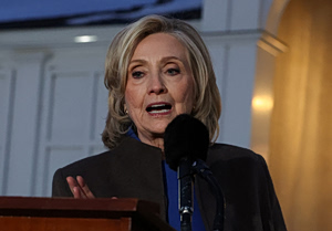 Hillary Clinton Says She Has No Information About Jeffrey Epstein’s Crimes