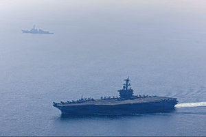 U.S. Says It Sank Iranian Warship as Tehran Claims Missile Strike on USS Abraham Lincoln