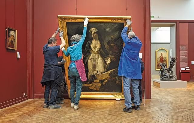 Waiting for Delacroix’s “Greece” in Messolonghi