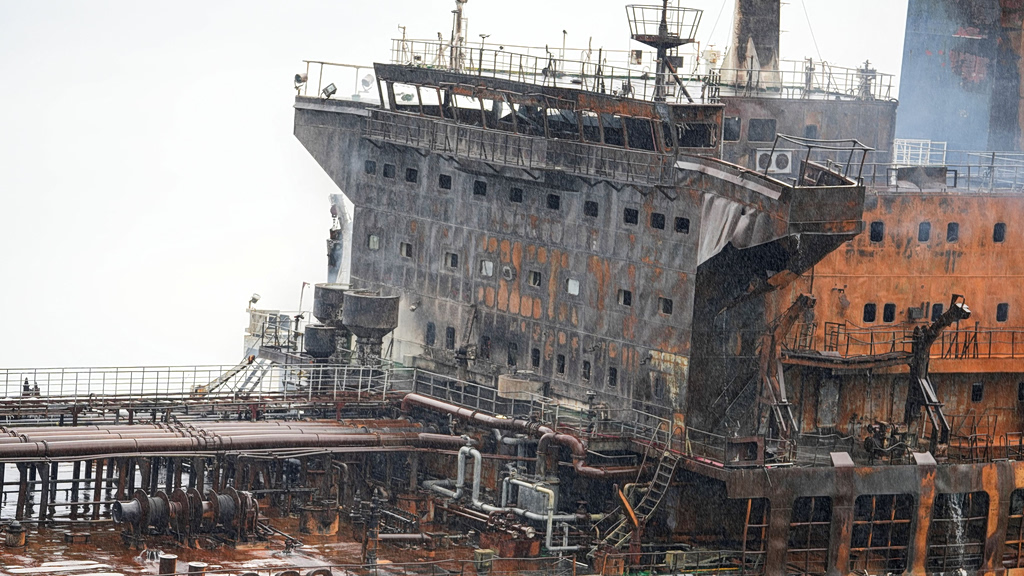 16 Ships Hit Near Hormuz; US Navy “Not Ready” to Escort Tankers