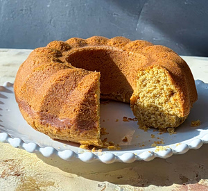 Lenten Orange Cake (No-Mixer)
