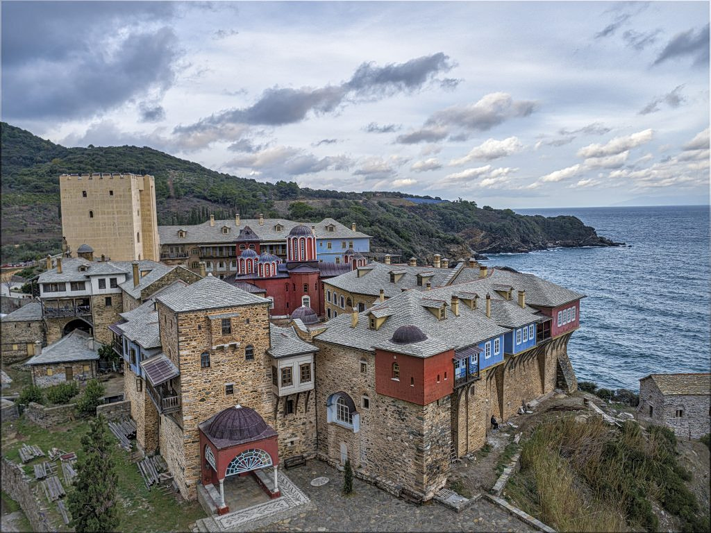 Mini Bus Plunges into Sea at Mount Athos Port