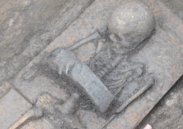 Mystery Discovery: Children Buried as Warriors with Bronze Belts 2,500 Years Ago