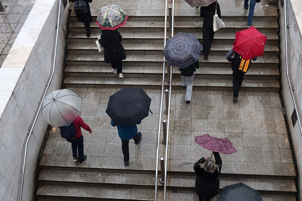 Dust Clears as Rain and Cooler Weather Move In