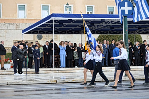 Athens Celebrates Greek Independence Day with Student Parade