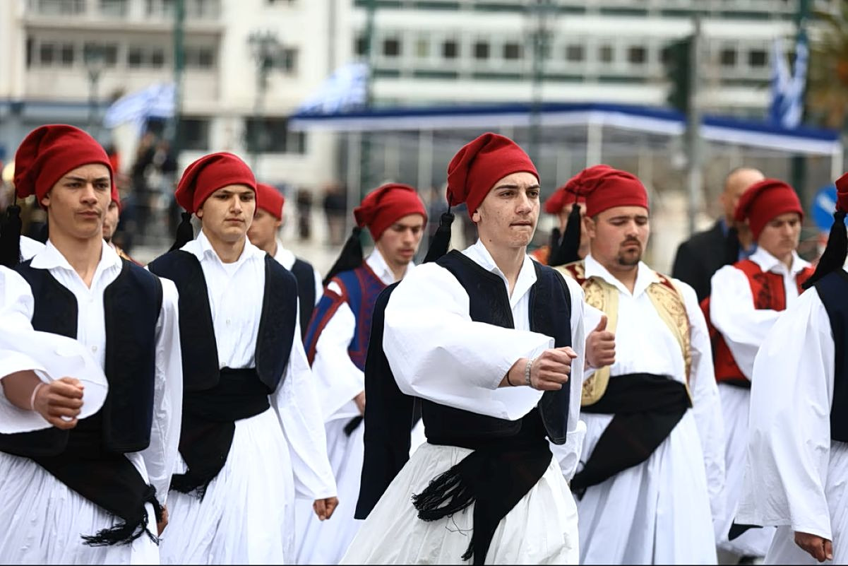 Athens student parade