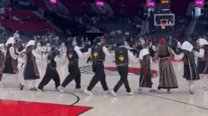 “Greekness” in the Air at Bucks NBA Game with Dance, Music (vid)