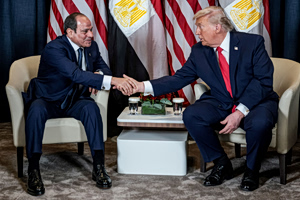 Sisi Urges Trump to End Iran War as Oil Fears Surge