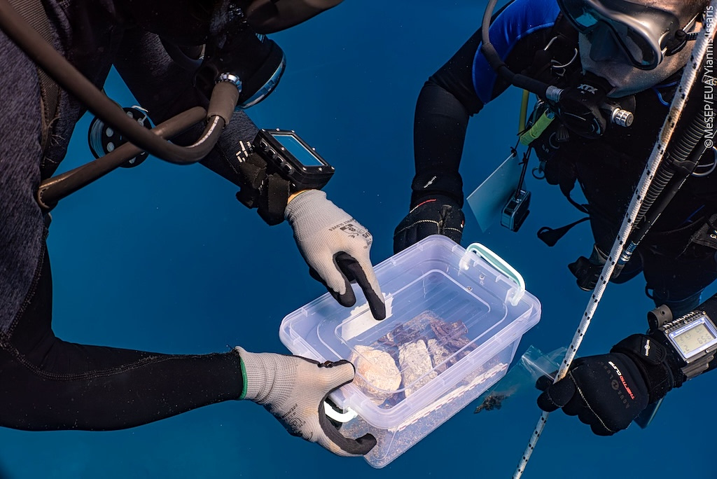 Archaeologists Recover Marble Fragment from Elgin’s Lost Cargo off Kythira
