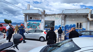 One Woman Killed In Balcony Collapse in Corinth