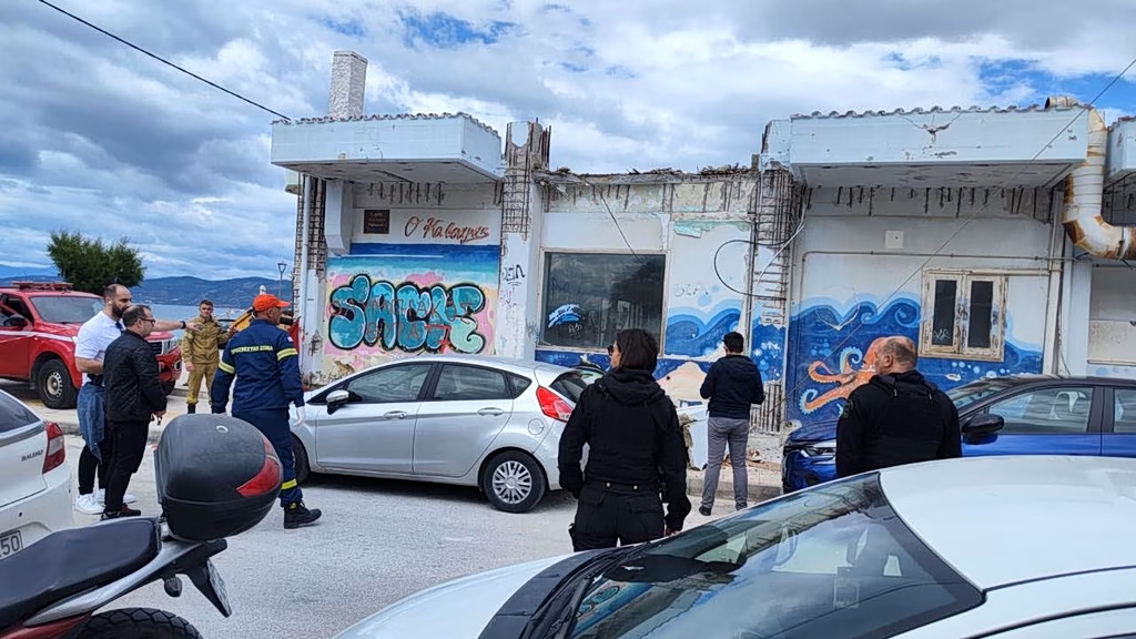 One Woman Killed In Balcony Collapse in Corinth