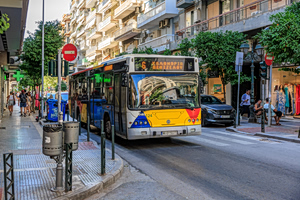 Teen Critical After Bus Accident in Piraeus