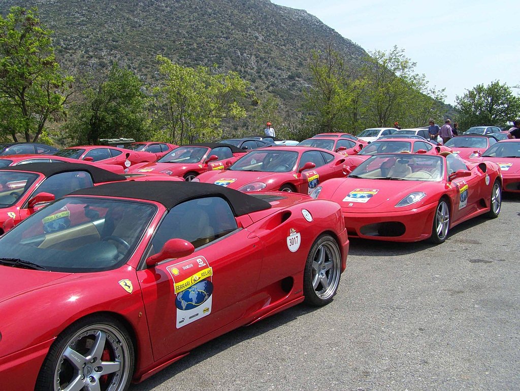 Ferrari Cavalcade in Greece This Summer