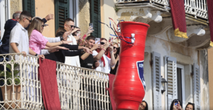 Greek Easter Tradition of Smashing Clay Pots (video)