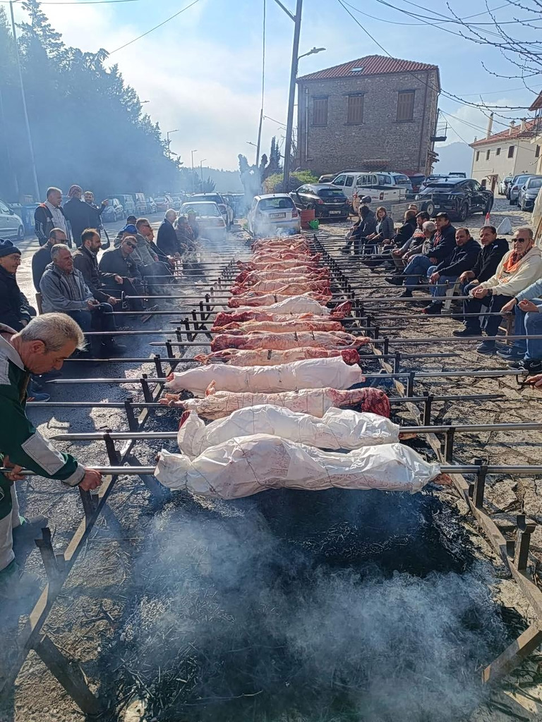 Easter lamb roast
