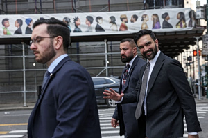 Easter Wish in Greek by Mamdani in Presence of Archbishop Elpidophoros (Vid)