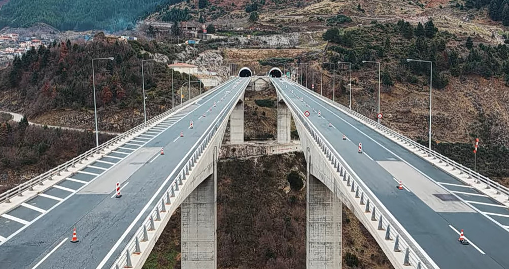 Greece’s Tallest Pier Bridge Showcased in New Video