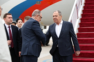 Lavrov Arrives in China for Talks on Iran, Ukraine