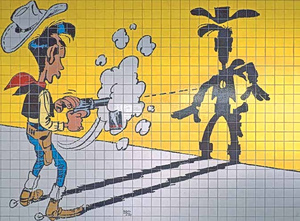 “Trump and Lucky Luke”