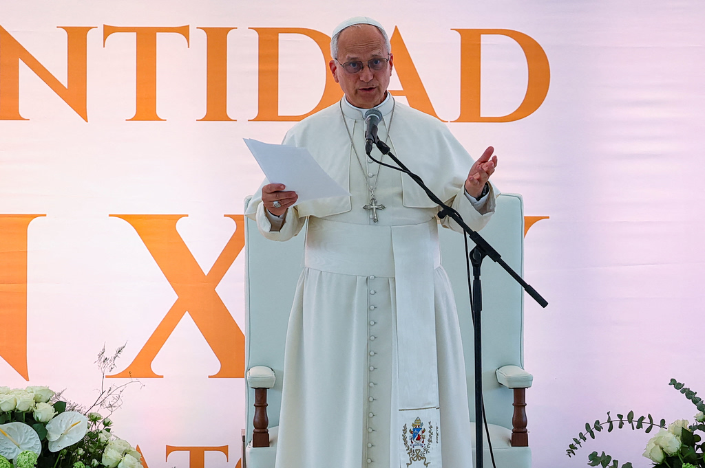 Pope Leo warns humanity future is 'tragically compromised'