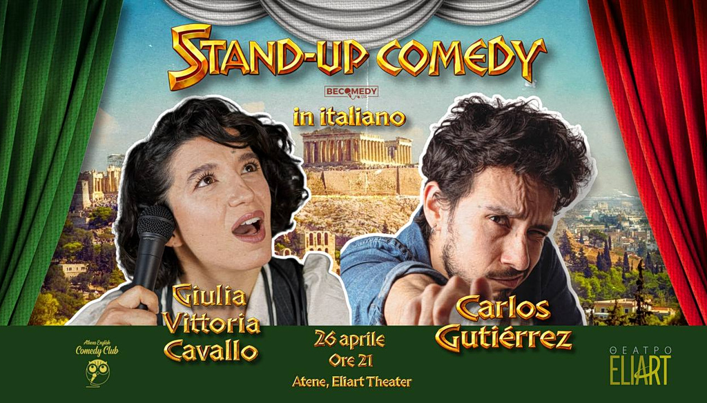 Greece Hosts Its First Italian Stand-Up Show