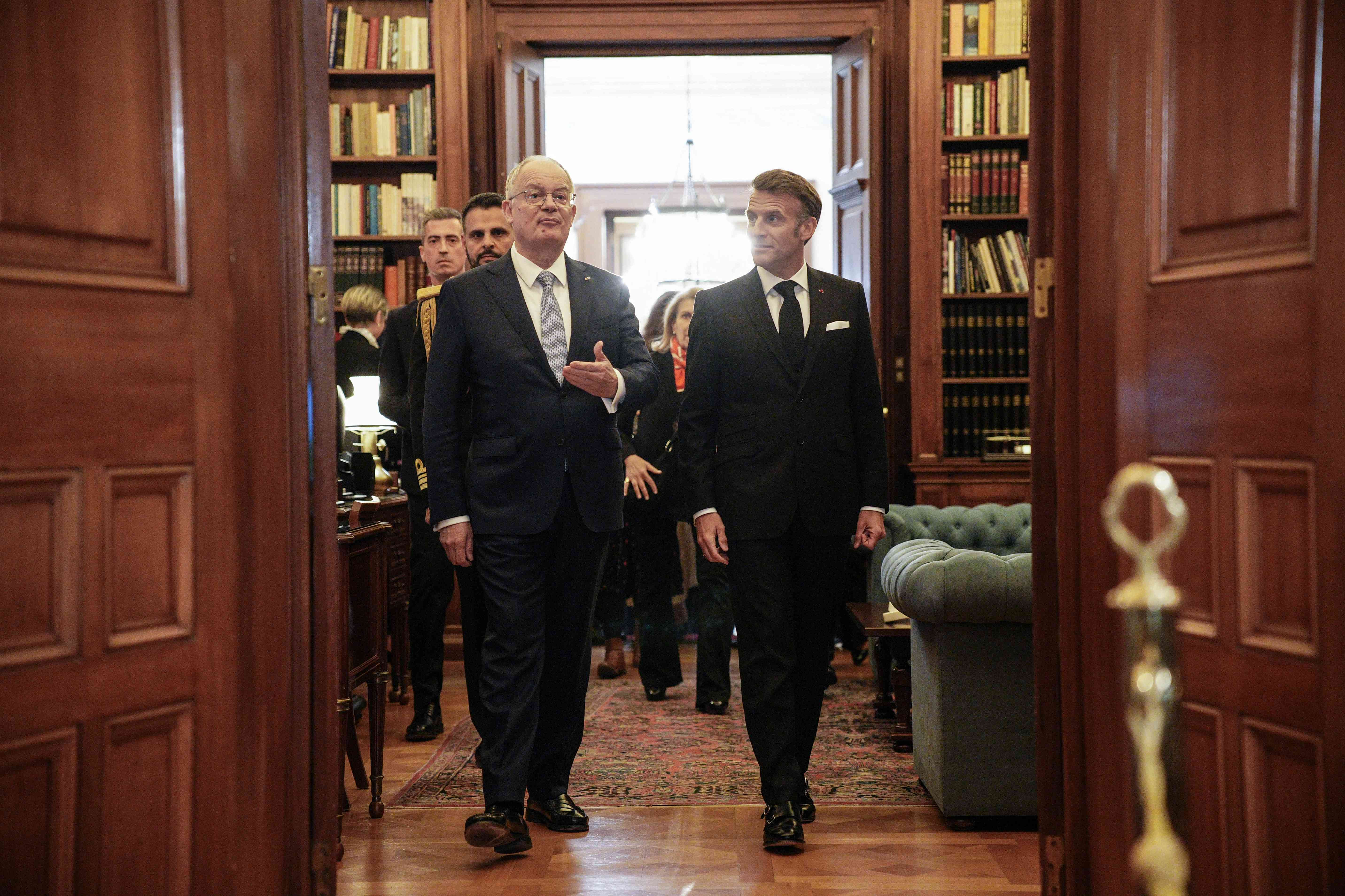 Macron Signals Strong Support for Greece; Calls for More Assertive Europe