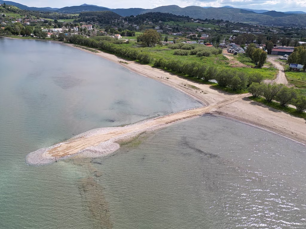 Illegal Dumping Damages Protected Lagoon in Greece