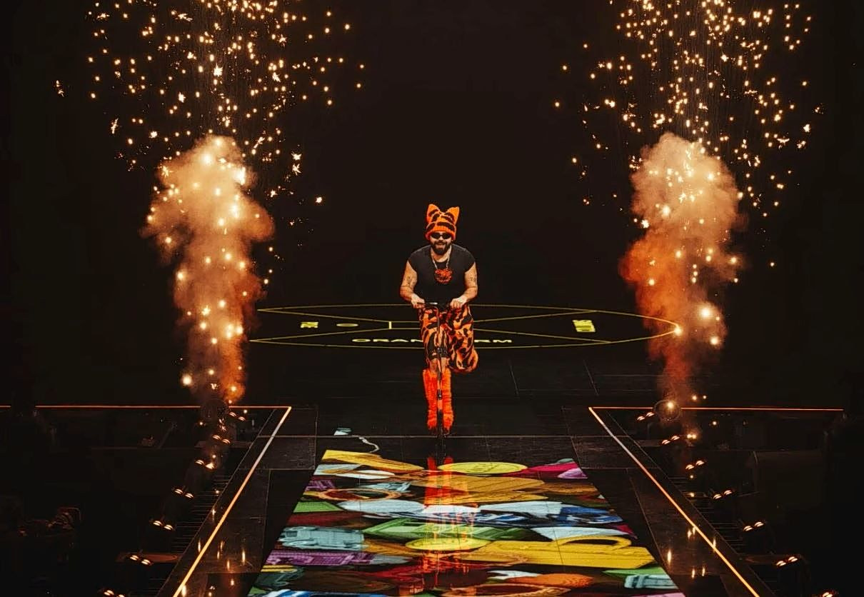 Eurovision rehearsal Akylas