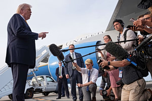 Trump Signals Skepticism on Iran Deal, Keeps Military Option Open