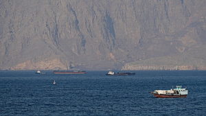 Trump Says U.S. Will Guide Stranded Ships Through Strait of Hormuz