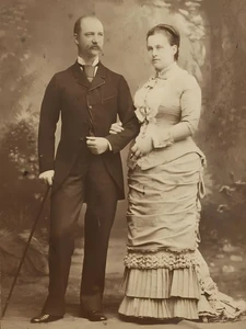 Queen Olga and King George